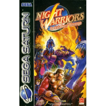 Night Warriors: Darkstalkers' Revenge for the Sega Saturn (Complete with Case and Manual)