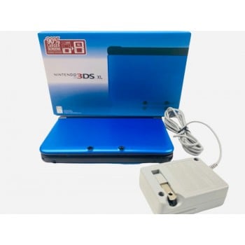 Modded Blue 3DS XL - New w/Box 3DS XL Bundle*