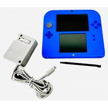 Nintendo 2DS Electric Blue 2 Modded Custom - 2DS Modded Complete*