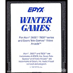 Atari 2600 Winter Games Pre-Played - ATARI
