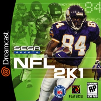 Sega Dreamcast NFL 2K1 - New Sealed Original Print