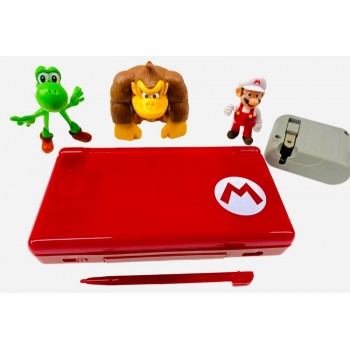 Mario DS Lite - Limited Edition Red Mario Console*