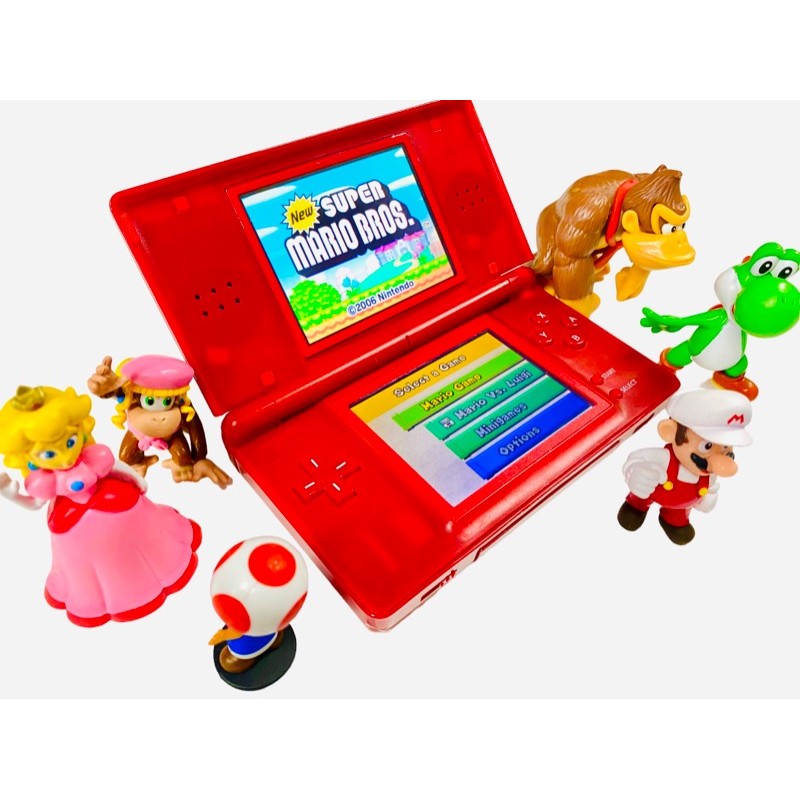 stave demonstration grådig Mario DS Lite - Limited Edition Red Mario Console*