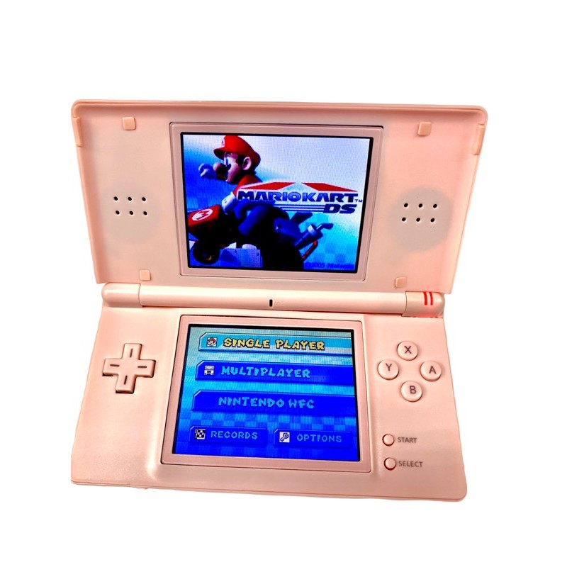DS Lite Pink - New DS Coral Pink - Bundle
