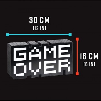 Game Over Light - 8 Bit Game Over Light