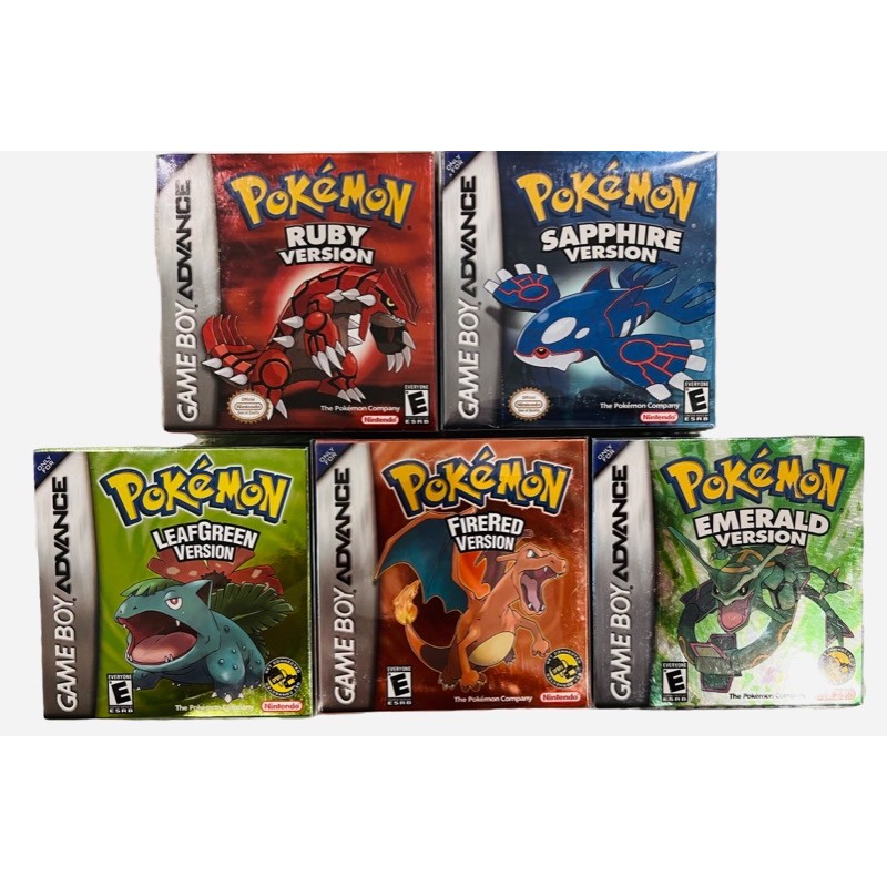 Pokémon Advanced GBA in English  PokeMundo