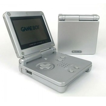 Nintendo Gameboy Advance SP Portable Console - Silver GBA SP