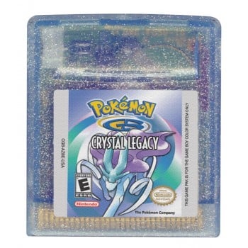 Pokemon Crystal Legacy Version 1.2 w/Battery RTC (Real Time Clock)