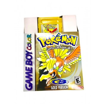 Gameboy Color Pokemon Games Boxed - Pokemon Gold Silver & Crystal*