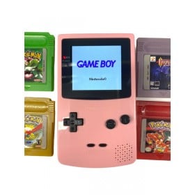 New XL 2.6 Inch Gameboy Color Backlight Screen - Candy Pink