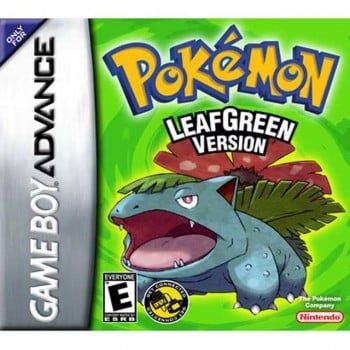 Pokemon Leaf Green - Gameboy Advance Leaf Green Pokemon - Game Only