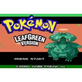 Pokemon Leaf Green - Gameboy Advance Leaf Green Pokemon - Game Only