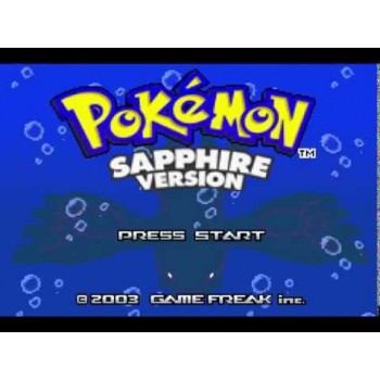 Pokemon Sapphire - Gameboy Advance - Game Only*