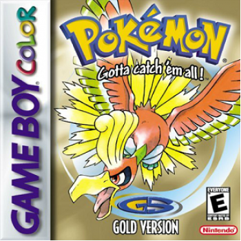 Pokemon Gold GameBoy Color - Pokemon Gold Version - Game Only