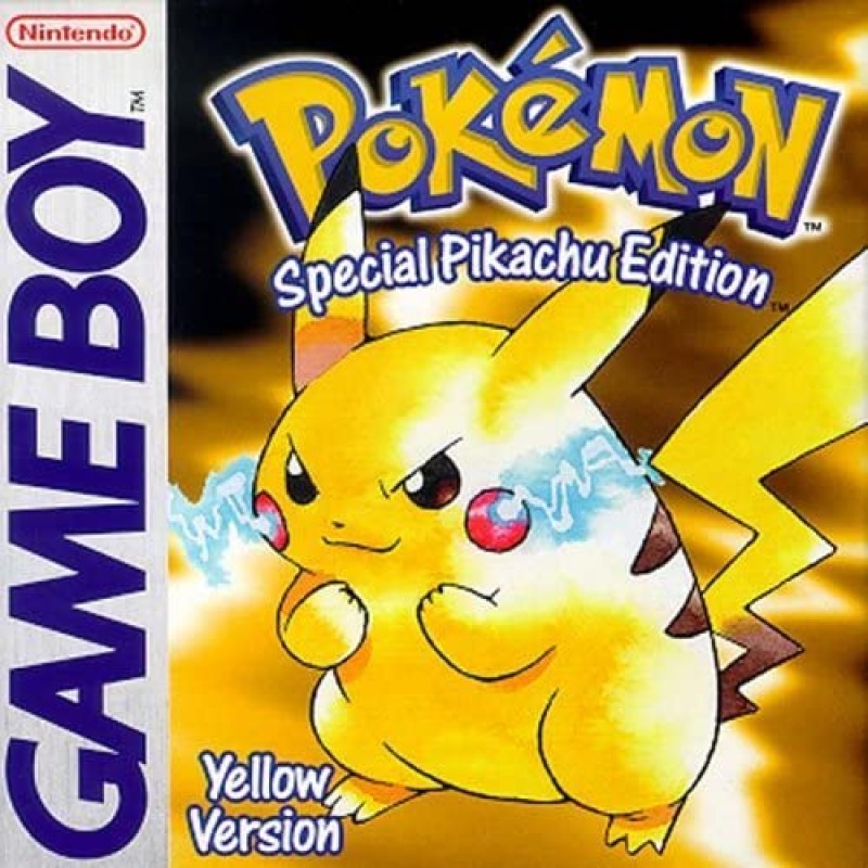 gameboy pokemon yellow, game boy pokemon yellow, pokemon yellow pikachu.