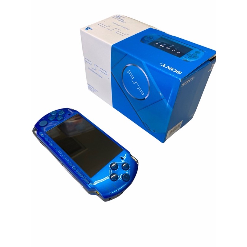 Sony PSP 3000 Blue Memory Stick