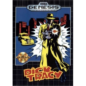 Sega Genesis Dick Tracy Pre-Played - GENESIS