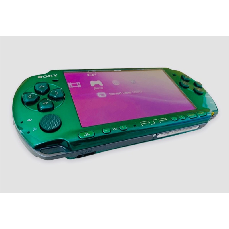 SONY PSP Playstation Portable Spirited Green Console Only PSP-3000