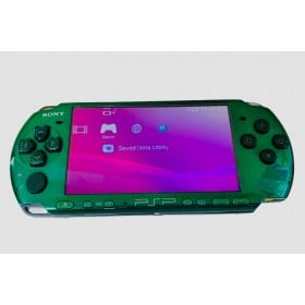 PSP 3000 Modded Spirited Green Complete - New Green PSP