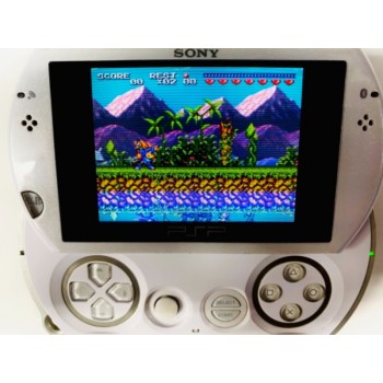PSP Go White Upgraded Jailbroken Modded Bundle Complete*