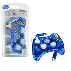 Xbox 360 Rock Candy Controller in Blue (PDP)