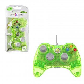 Xbox 360 PDP Rock Candy Controller in Lalalime Gree