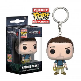 Uncharted Keychain Nathan Drake Figure by POP