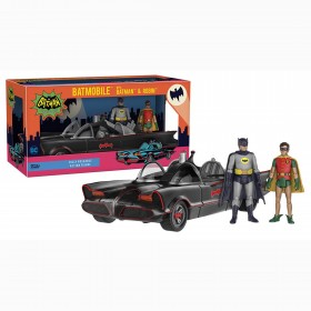 Toy - Action Figure - DC Heroes - 1966 Batmobile Vehicle
