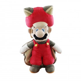 Large Super Mario Flying Squirrel Mario Plush 14" (Nintendo)
