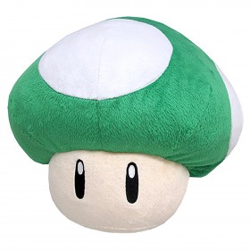 Mario 1UP Mushroom Pillow Mario Mushroom Plushy Pillow