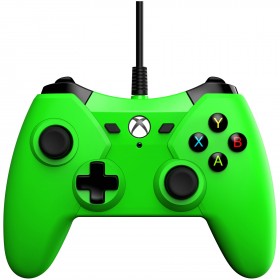 Xbox One - Controller - Wired - Controller 3.5mm - Green (Power A)