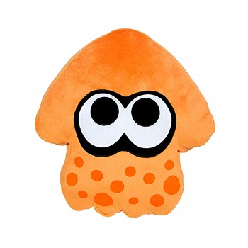 Toy - Splatoon - Plush - Orange Squid Pillow (Nintendo)