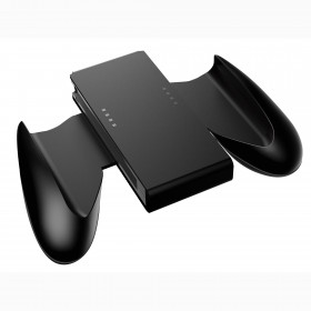 NS - Controller - JoyCon Comfort Grip Black (PowerA)
