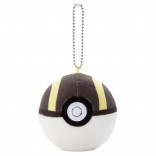 Toy - Plush - Pokemon - 3" Mocchi Mocchi Pokeball Keychain - Ultra Ball