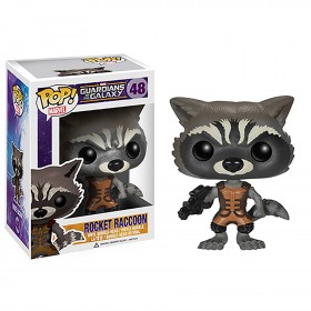 Toy - POP - Vinyl Bobble Figure - Guardians of the Galaxy - Rocket Raccoon (Marvel)