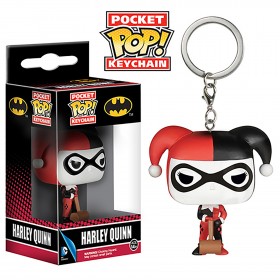 Toy - Pocket POP Keychain- Vinyl Figure - DC Comics - Harley Qui