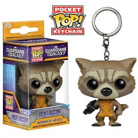Toy - Pocket POP Keychain- Vinyl Figure - Guardians of the Galaxy - Rocket Raccoon (Marvel)