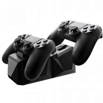 PS4 - Charger - Charge Block Duo - Black (Nyko)