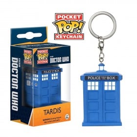 Toy - Pocket POP Keychain- Vinyl Figure - Doctor Who - Tardis