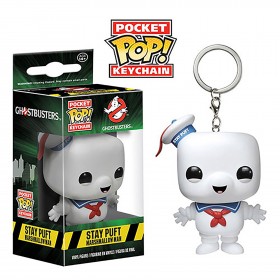 Toy - Pocket POP Keychain- Vinyl Figure - Ghostbusters - Stay Puft