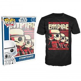 Novelty - Funko - T-Shirt - POP - Size Large - Star Wars - Stormtrooper Emp
