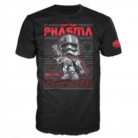 Novelty - Funko - T-Shirt - POP - Size Medium - Star Wars Episode 7 - Captain Phasma