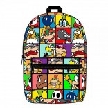 Nintendo Super Mario Villains Sublimated Backpack
