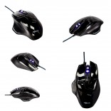 PC - Mazer EMS642 Wired Black Gaming Mouse