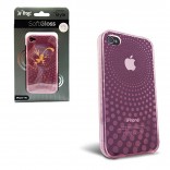 iPhone 4 - Case - Soft Gloss - Pink (iFrogz)
