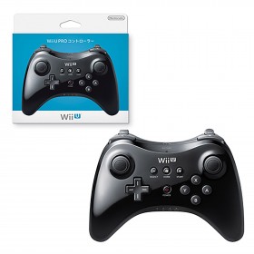 Wii U - Controller - Pro U - Black - Japanese Versio