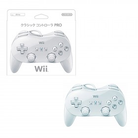 Wii - Classic Controller Pro - White - Japanese Versio