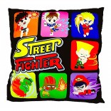 Street Fighter Pillow in Black