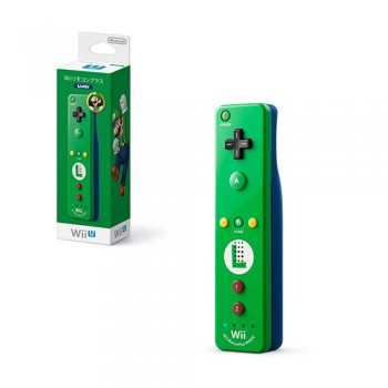 Wii/Wii U - Controller - Wii Remote Plus - Luigi - Japanese Versio