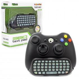 Xbox 360 XBOX Live Text Controller Pad Adapter in Black
